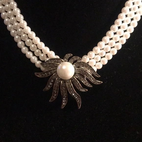 Heidi Daus Faux Pearl Necklace - Picture 5 of 8